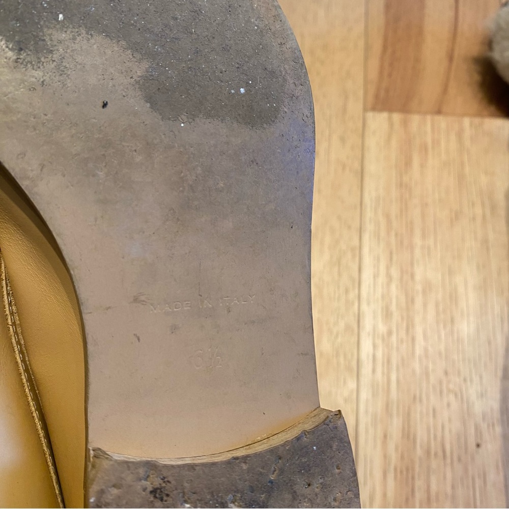 Everlane Womens The Modern Loafers Size 6.5 Pointed Toe Sand Tan - Picture 6 of 7